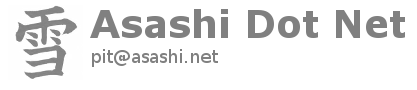 Asashi Dot Net Home Page logo 